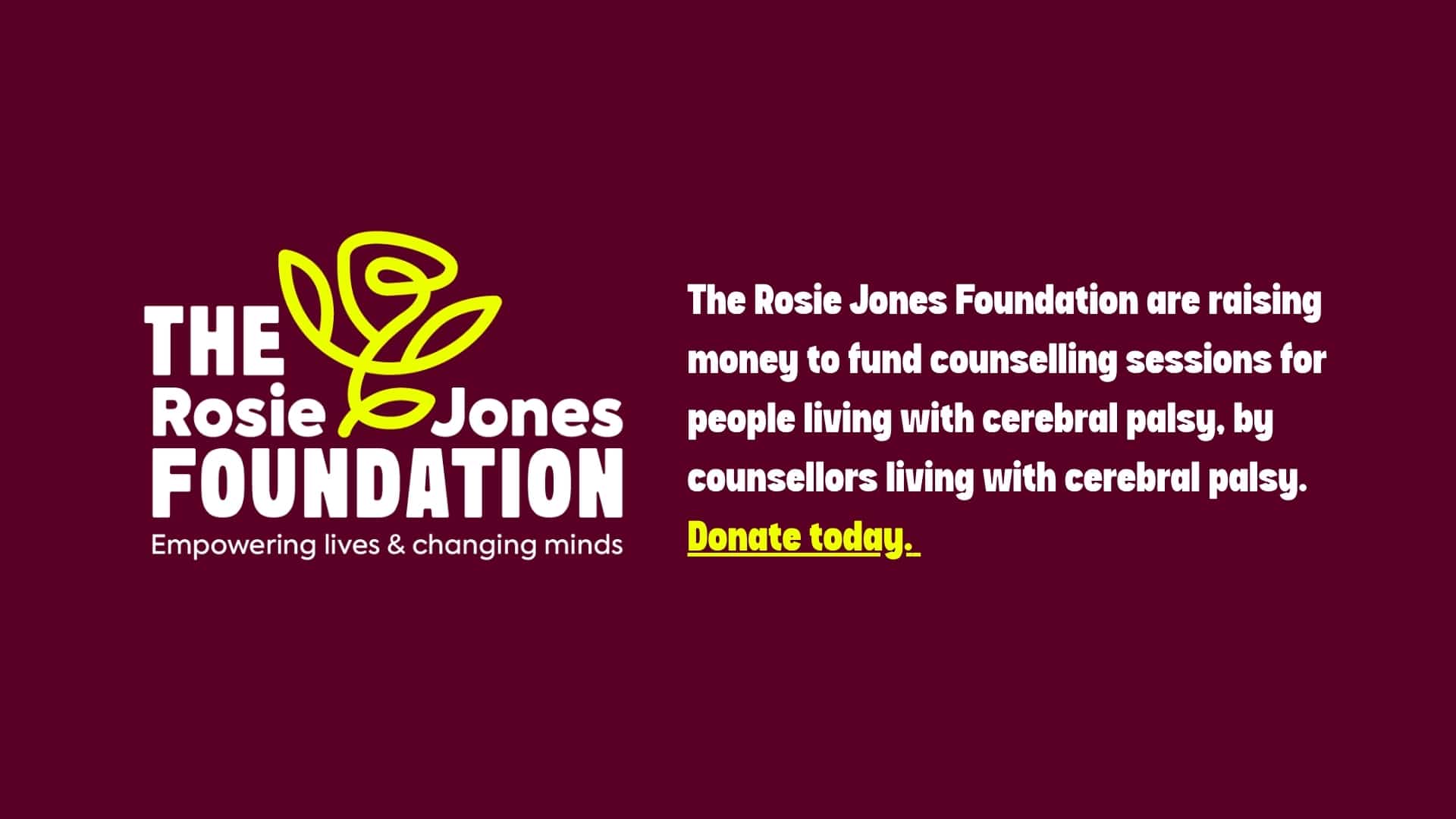 RJF Logo and Donate CTA